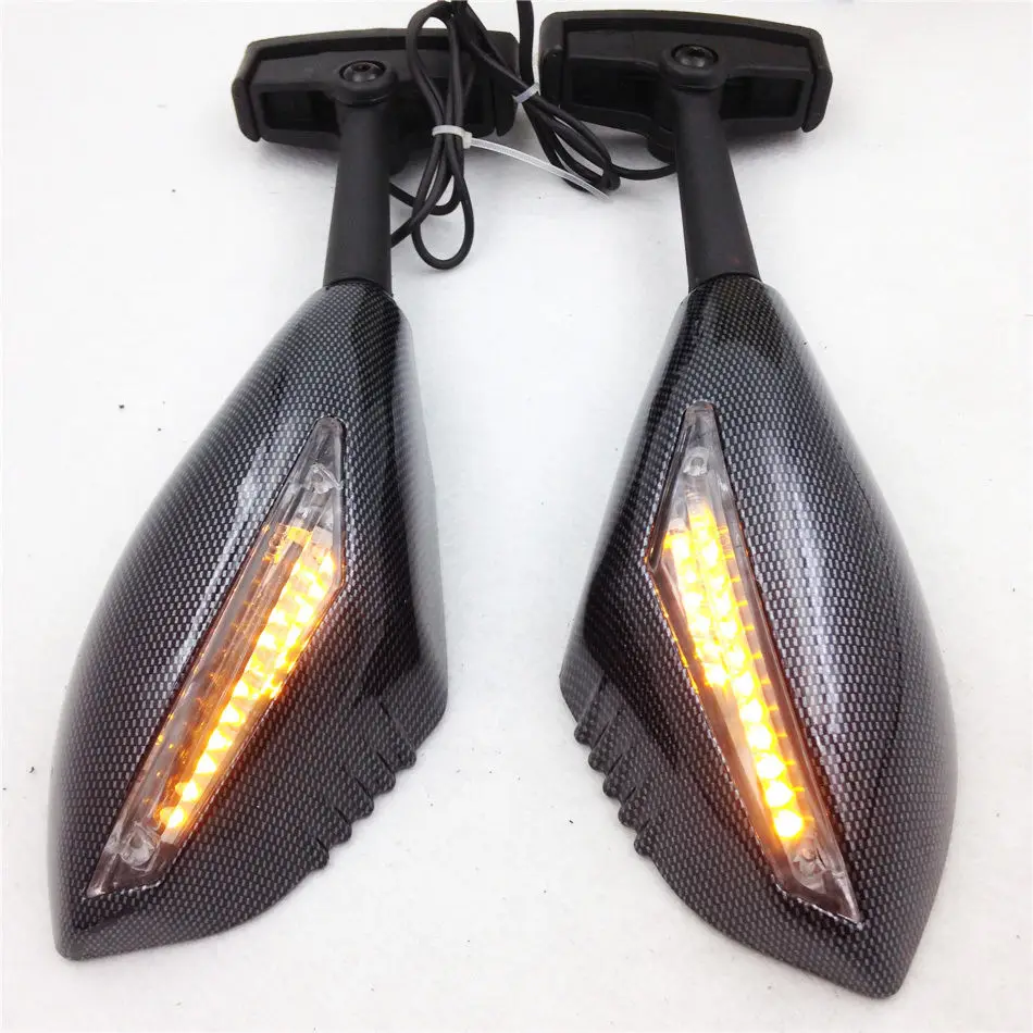 Moto LED Clignotants Intégrés Côté Rétroviseurs Pour Yamaha YZF 600 R1