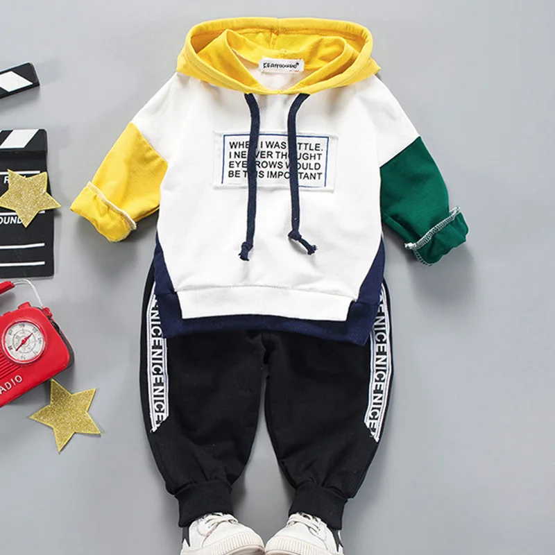 

Toddler Girl Clothes Sets Cartoon Kids Clothing Sport Suits Long Sleeve Toddler Boy Clothes T-shirt+Pants Children Clothing Sets