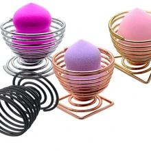 210 шт./лот Малый размер макияж губка владельцев Косметические Puff Дисплей стенд Тыква Губка яйцо сушилка кронштейн Подставка для спонжа