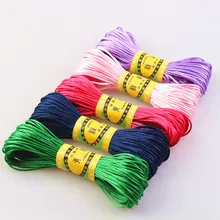 20 м 1,5 мм атласная нейлоновая отделка шнур, трещотка шнур китайский узел