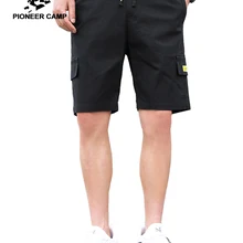 Пионерский лагерь, высокое качество, мужские повседневные карго шорты, тактические шорты, мужские хлопковые свободные рабочие шорты с фальшивым карманом ADK908121