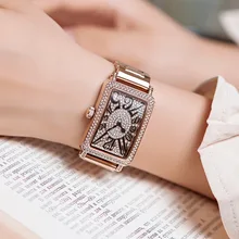 Top Brand Ladies Watch Women 2018 Fashion Rose Gold Quartz Dress Watch Rhinestone Square Casual Women Watches Clock reloj mujer Top Brand Ladies Watch Women 2018 Fashion Rose Gold Quartz Dress Watch Rhinestone Square Casual Women Watches Clock reloj mujer