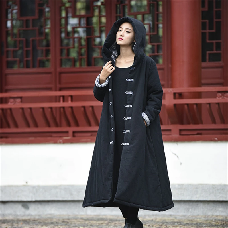 Lucky Horse 2017 New Winter Parka Jacket Women Winter Coat Long Cotton Padded Warm Jackets Coat