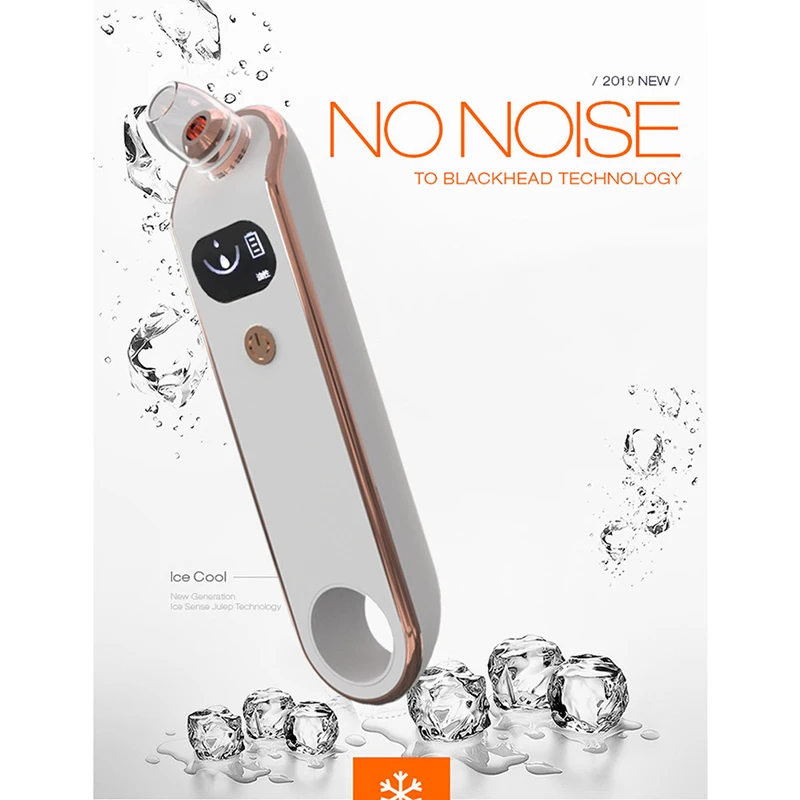 

Pore Cleaner Blackhead Remover Vacuum Electric Nose Face Deep Cleansing Skin Care Machine Easy to Use