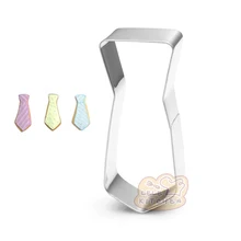 10 шт. галстук металлический печенья формы Печенье Кондитерские изделия инструменты украшения для кексов помадка украшения торта Форма для выпечки