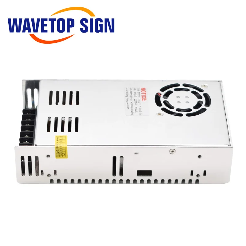 WaveTopSign MeanWell импульсный источник питания S-350-36/48 В 36V9. 7A использовать для лазерной гравировальная и режущая машина контроллер