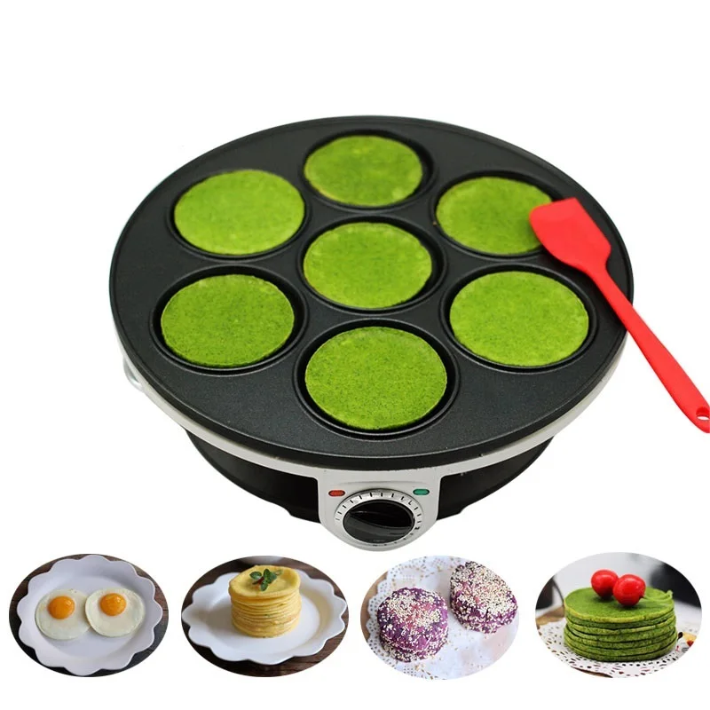 Buy 220V 7 Holes Multifunctional Electric Crepe Maker