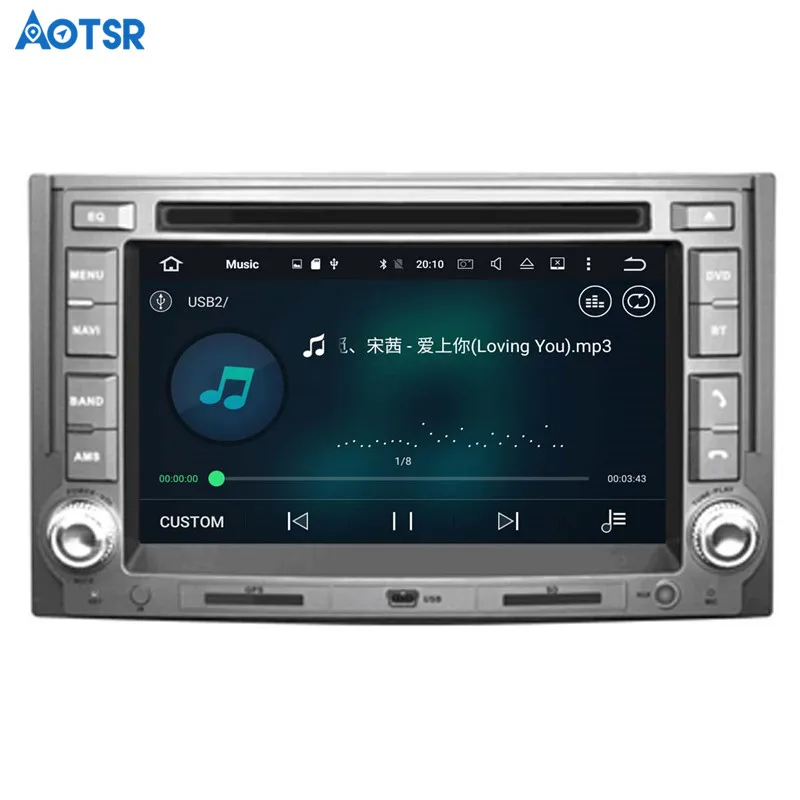 Top Aotsr Android 8.1 GPS navigation Car DVD Player For IMAX ILOAD 2008+ H1 2007+ multimedia 2 din radio recorder 4GB+32GB 2GB+16GB 3