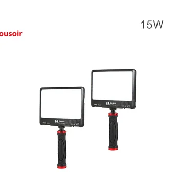 

FalconEyes 2pcs/lot 15W Super Slim LED Fill LIGHT for camera or camcorder 80pcs LEDs with Handheld Holder DV-80SL Kit CD30