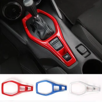 

Newest Shift Panel Frame Transmission Cover Interior Accessories Parts ABS For Chevrolet Camaro 2016 Up Free Shipping