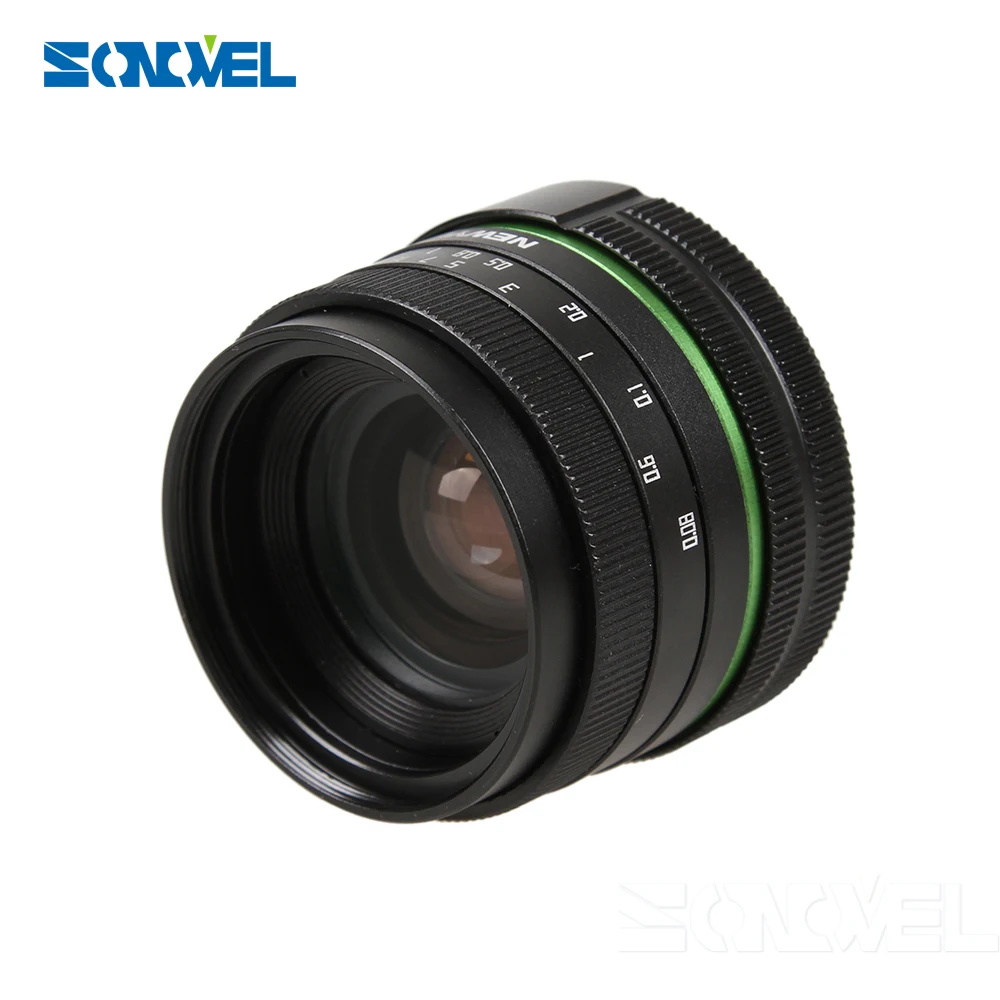 Ручная линза для камеры 25 мм F1.8 APS C + адаптер макрокольцо комплект Sony E крепление NEX