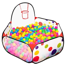 0,9 м портативная игровая палатка для улицы, для помещений, игровой мяч, бассейн с корзиной, складной спортивный игровой домик, подарки, игрушки для детей, малышей