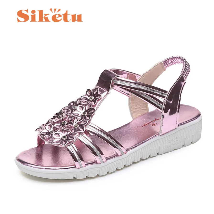 

Siketu Elegance New Thick Soled Sandals Female Summer Flat Sandals Match Leisure Women Sandals Dropshipping 17May09