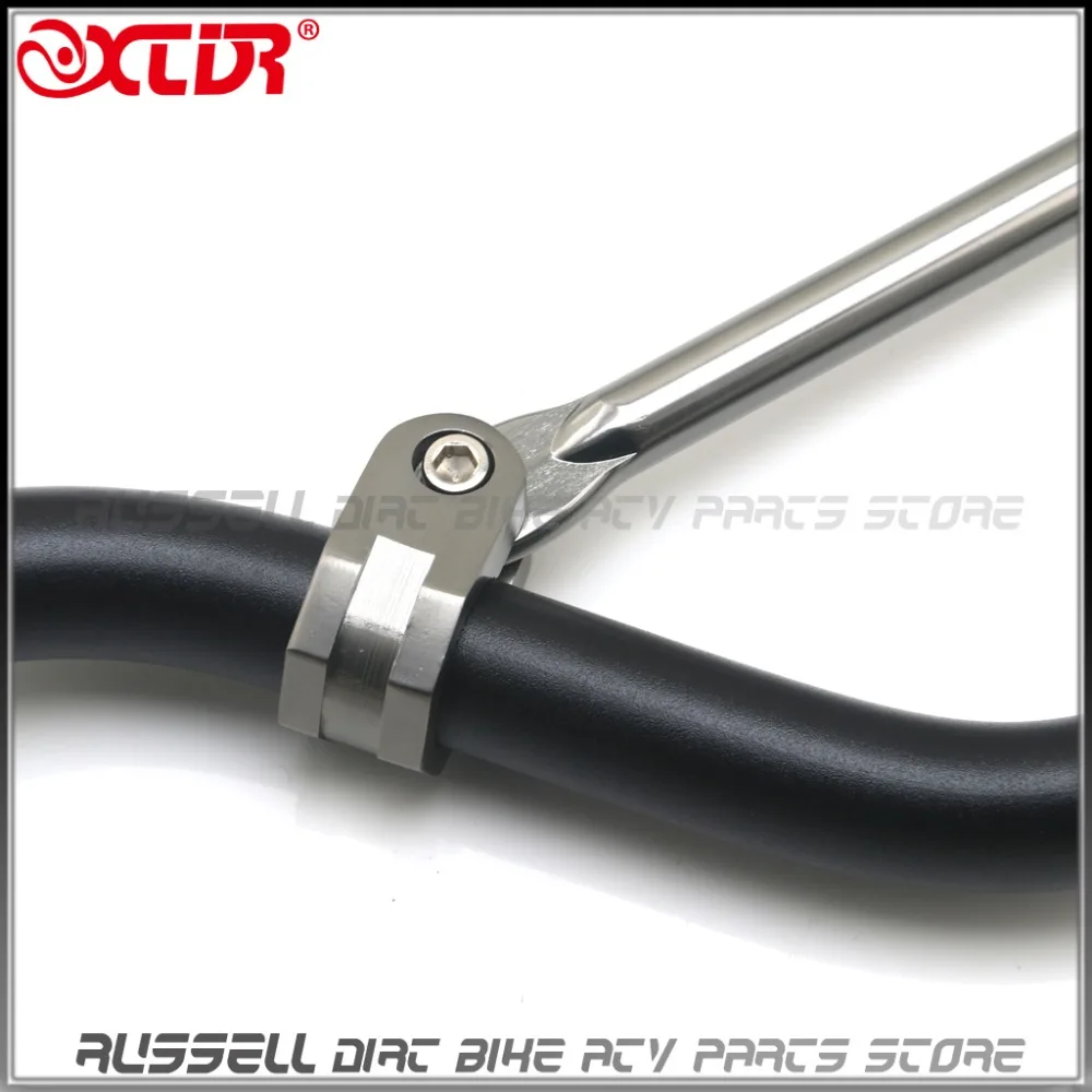 Высокая посадка Ручка Бар Руль 22 мм и ручки руля Pro taper& PAD для SSR TTR BBR KLX110 SUZUKI DRZ110 Honda XR CRF 50 70 Байк