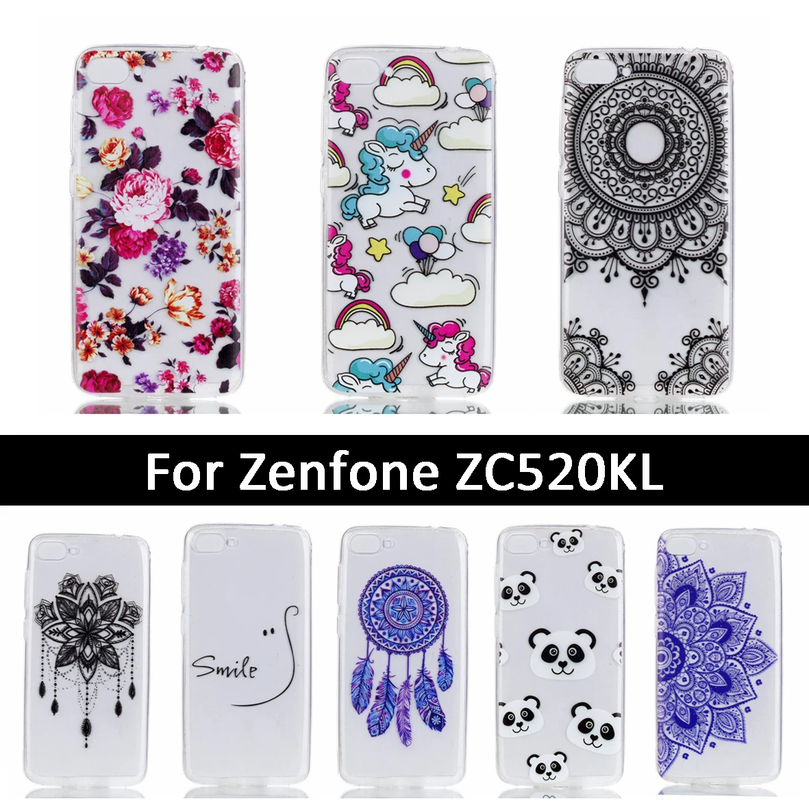 Luxury Paint Case For ASUS Zenfone 4 Max ZC520KL Cartoon Soft TPU Silicone Cover Zenfone4 Cases Shells 3Max ZC520 KL |
