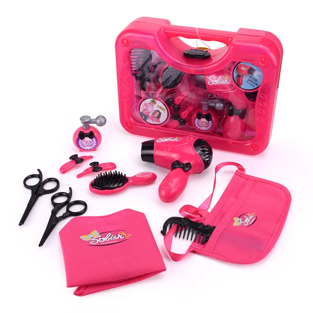girls beauty cosmetic toys kit plastic makeup toy pretend play hair
