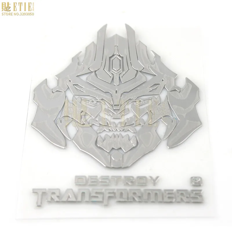 

ETIE The Transformers Nickel Sticker Emblem for Car Styling Motor sticker Laptop Sticker Self-Adhesive Car Styling decals
