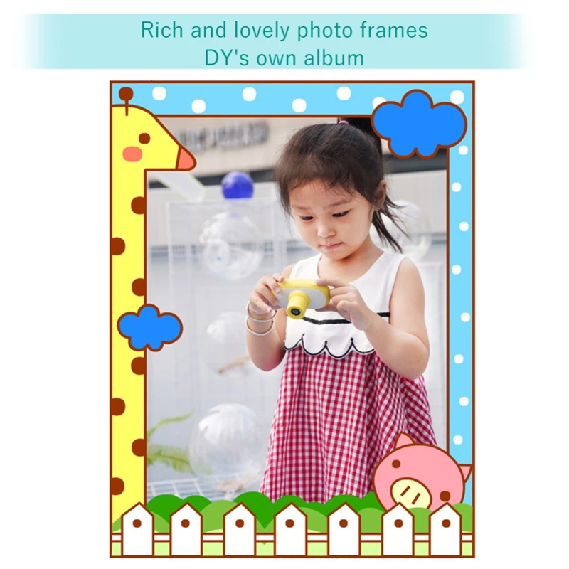 Full HD 1080P Portable Digital Video Camera 1.5 Inch LCD Screen Mini Toy Camera DSLR Camera Children Kids Digital Camcorder Gift