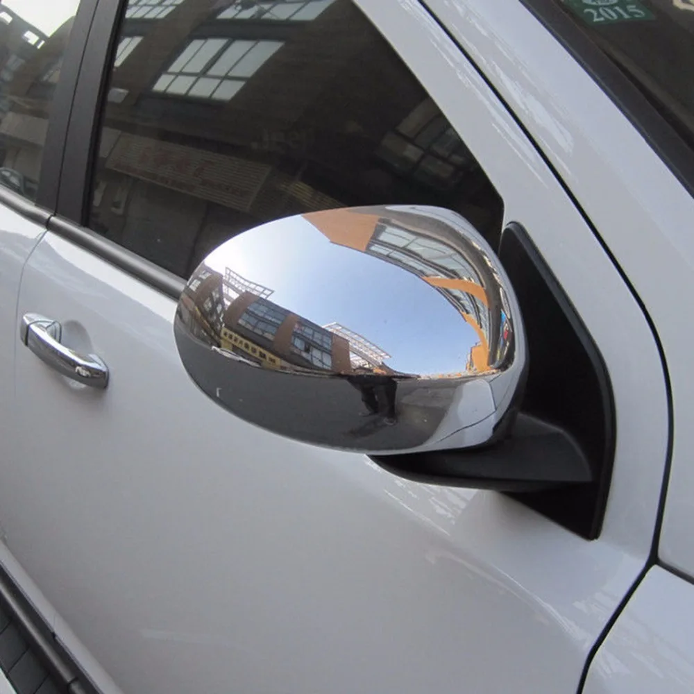 

Wotefusi 2Pcs Chrome Side Door Rearview Mirror Cover Trim For Jeep Compass 2011 2012 2013 2014 2015 2016 [QPA319]
