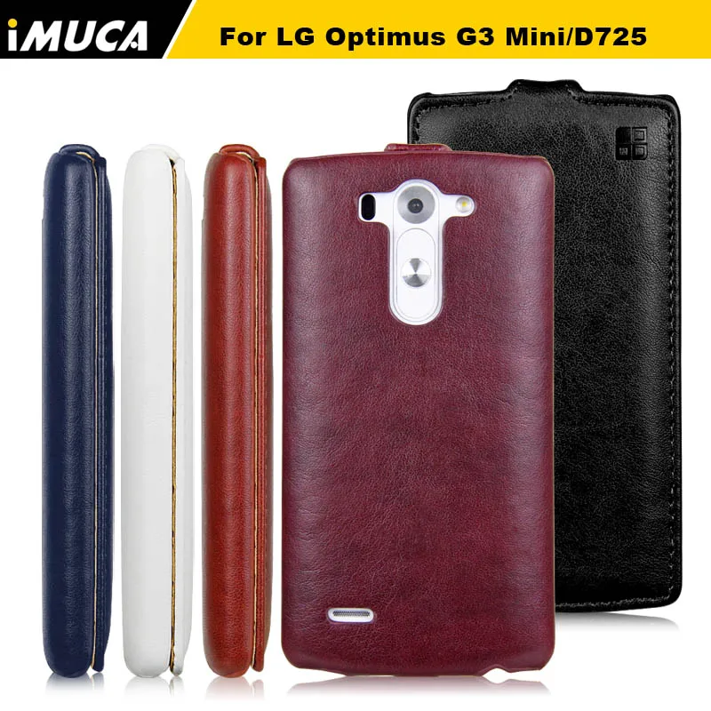 IMUCA For LG Optimus G3 Mini D725 Cases covers Vertical Flip Protective Cases LG G3S Mini