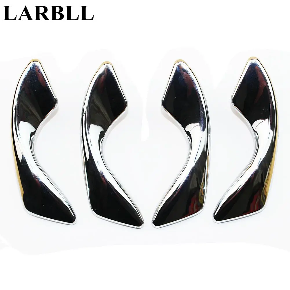 

LARBLL 4PCS/set Chrome Plating Front Rear Left Right Inner Interior Door Handle Clip for JAC J3 J3S Turin 2009~2015 6105230U8010