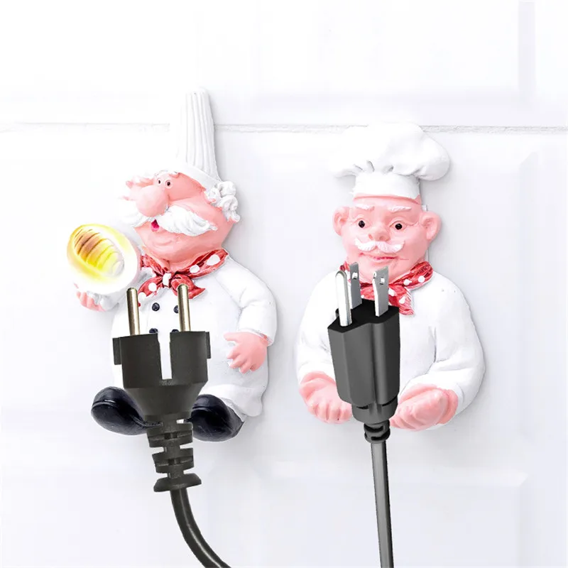 

Accesorios De Cocina Kitchen Tools Cook Design Plugs Holders for Home Kitchen Accessories Power Cord Storage Hook Up Gadget.Q