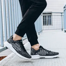 Модные Для Мужчин's летний больших размеров мужские туфли повседневная вразлёт, плетение кроссовки с верхом из сетчатого материала легкие дышащие Вулканизированная обувь# G4