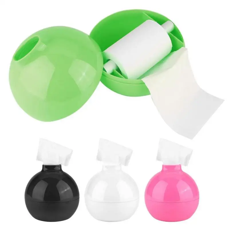 Plastic Tissue Box Round Tissue Box Toilet Paper Pot Holder Tissue Case