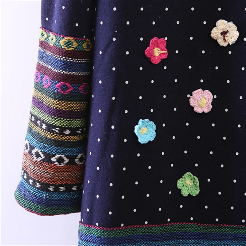 Осень-зима, женские толстовки с вышивкой, свитера, льняная фланелевая толстовка с радужной полоской, женский элегантный пуловер