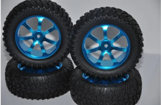 1/16 RC На дороге Гонки Touring Легкосплавные Диски и Шины (4) Для HSP Kyosho HPI Гонки|rc wheels|tires
