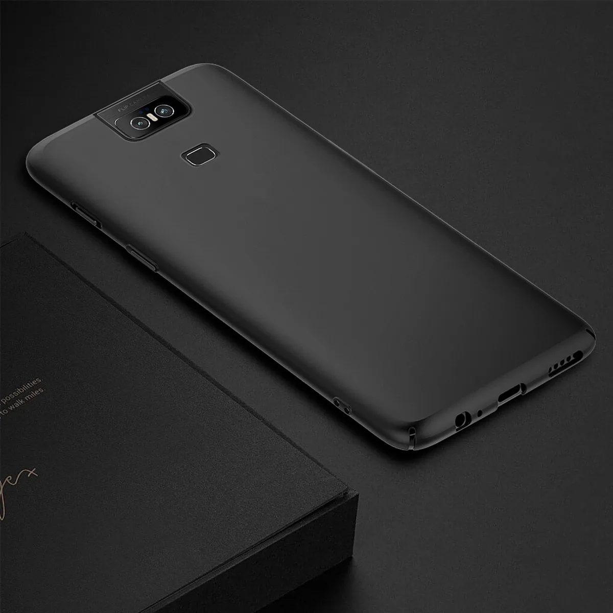 Для Asus Zenfone 6 ZS630KL задний Чехол тонкий мягкий ТПУ противоударный чехол для