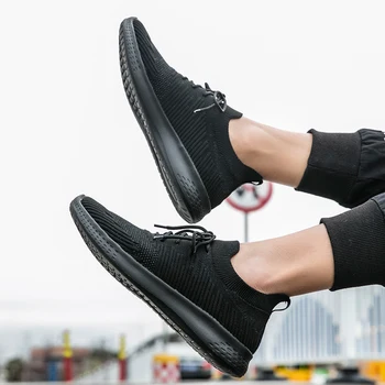 

Tennis Masculino Vulcanized Shoes for Men Air Mesh Breathable Footwears Sneakers Durable Male Casual Shoes Leisure Soft Sneakers