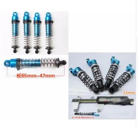 WPL B1 B-1 B14 B-14 B24 B-24 C14 C-14 1/16 Military Truck RC Car spare parts DIY Refit Mini metal hydraulic shock absorber WPL B1 B-1 B14 B-14 B24 B-24 C14 C-14 1/16 Military Truck RC Car spare parts DIY Refit Mini metal hydraulic shock absorber