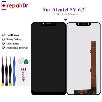 

100% Tested For Alcatel 5V LCD Display Touch Screen Digitizer Assembly Repair Part Accessories 6.2'' For Alcatel 5V 5060D Lcd