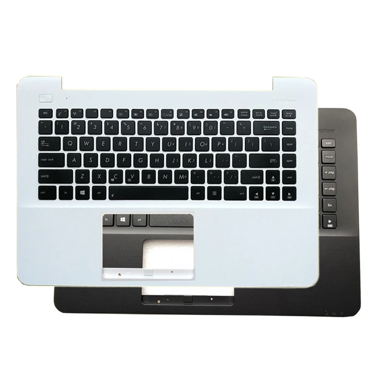 Ноутбук Упор для рук ASUS X455 K455 A455 R455 X455L W419L Y483C F455 американская английская клавиатура верхняя крышка красный белый черный серебристый