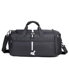 Спортивная сумка для спортзала Мужская Влажная и сухая отдельная Дорожная сумка на короткое расстояние Женская дорожная сумка большой вместимости простая багажная сумка