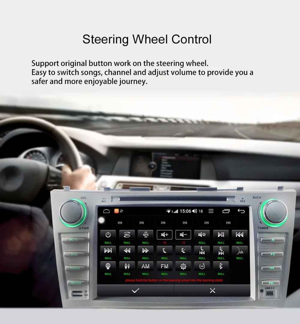 Sale JOYING 2 DIN car radio stereo player Octa Core 8" autoradio 4GB+64GB for Toyota Camry 2007-2011 support 4G DSP NO CD/DVD player 19