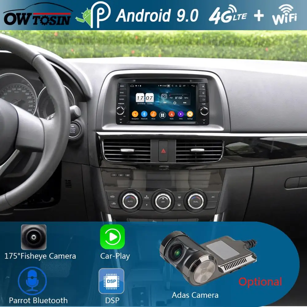 Excellent 7" IPS Octa Core 4GB RAM+64GB ROM Android 9.0 Car DVD Radio GPS Navi For Mazda CX-5 2011 2012 DSP CarPlay Parrot BT Stereo Adas 1 Excellent 7" IPS Octa Core 4GB RAM+64GB ROM Android 9.0 Car DVD Radio GPS Navi For Mazda CX-5 2011 2012 DSP CarPlay Parrot BT Stereo Adas 1