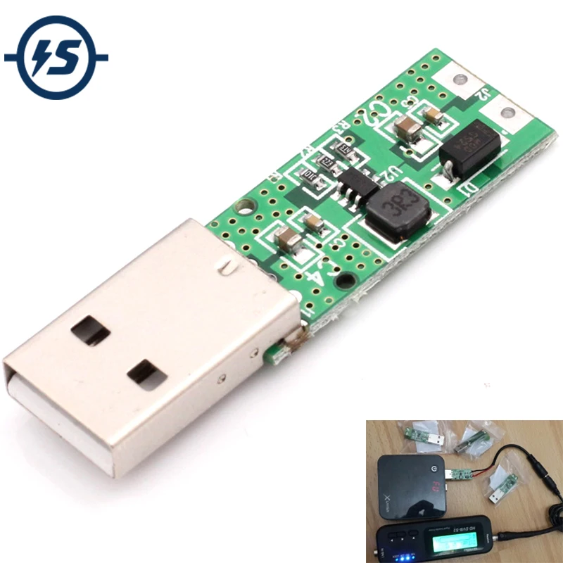

5pcs/lot DC-DC 5V to 12V USB Step Up Power Supply Module Boost Converter Voltage Board 5W DC 4.2V-5.2V