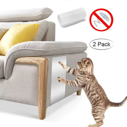 

Faroot 2PCS Cat Large Scratch Guard Mat Cat Scratching Post Furniture Sofa Protector 2PCS