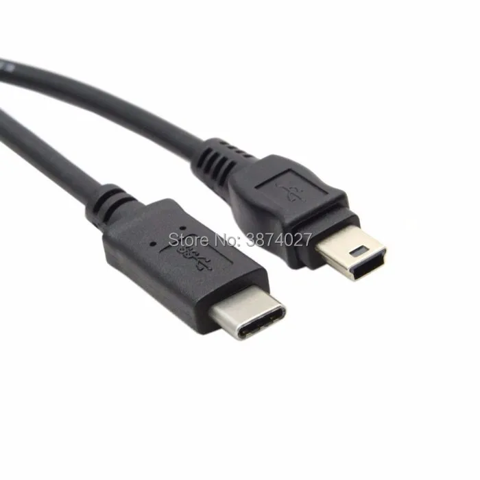 USB C 3 1 Type Male к Mini 2 0 Кабель для передачи данных Macbook|Кабели USB| |
