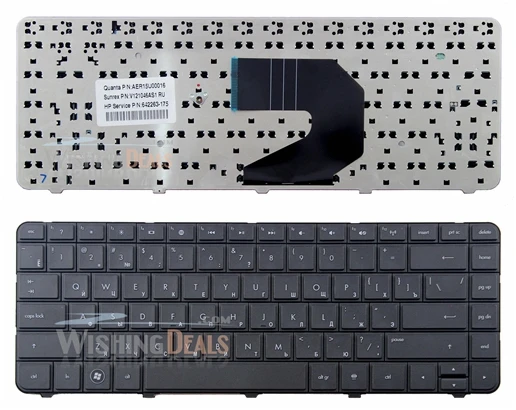 Новый RU Русский черный клавиатура для HP Pavilion G6 G6-1000 Высокое качество