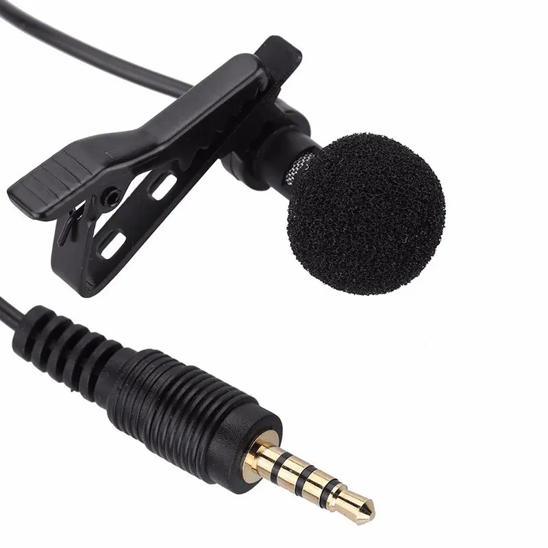 Overfly мини портативный микрофон 3 5 Jack нагрудный зажим воротник микрофоны Hands free