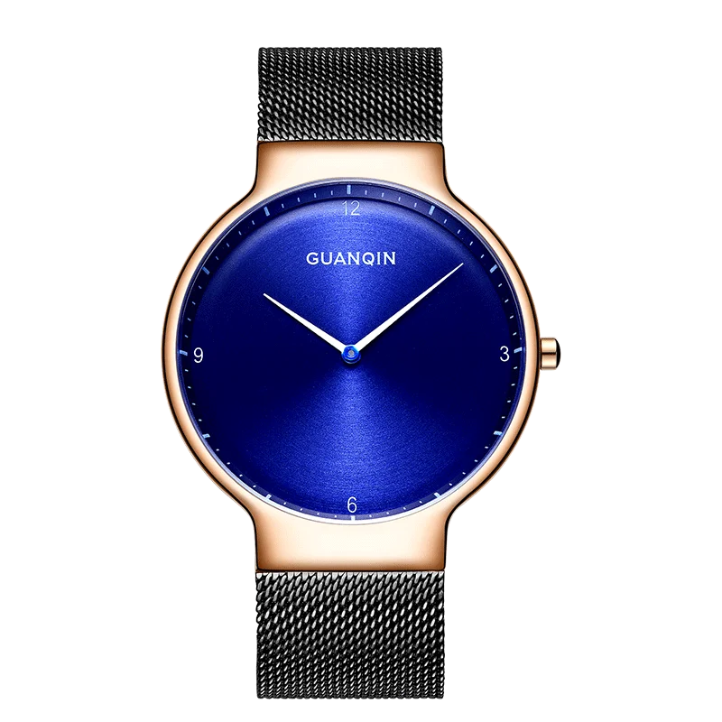 

GUANQIN GS19060 watches men luxury brand Horloges Mannen Business Quartz Watch Men Sport Stainless Steel Clock Relogio Masculino