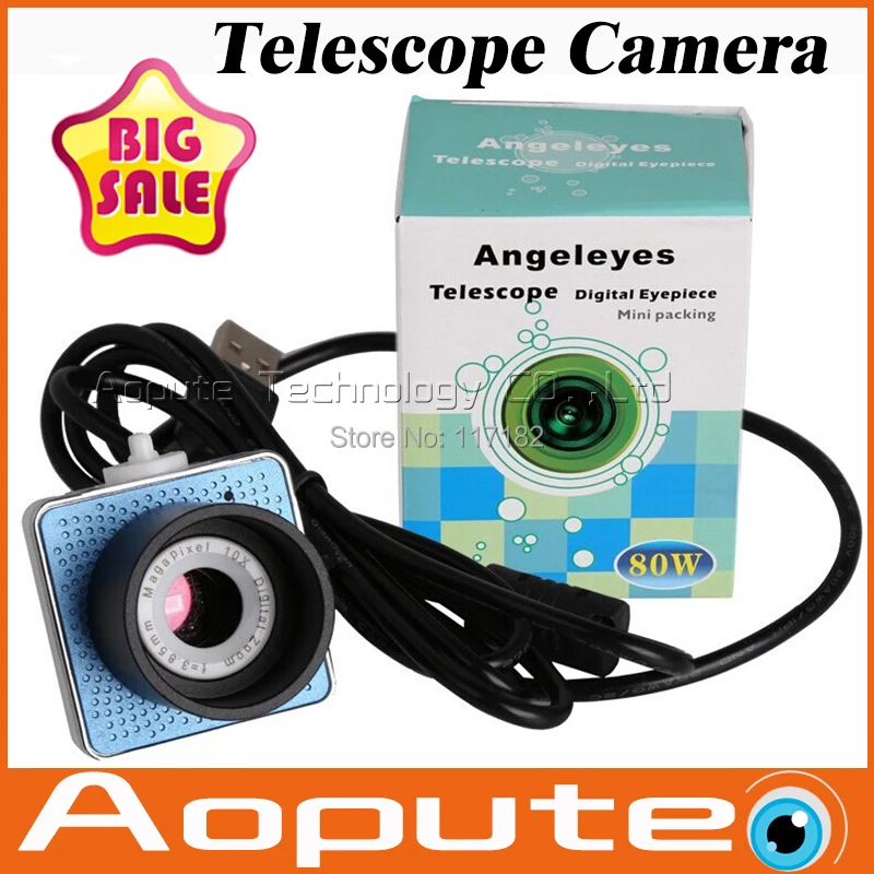 2014 Hot 0.8 MP digital lens electronic eyepiece Astronomical telescope camera USB Interface Connecting a computer display | Инструменты