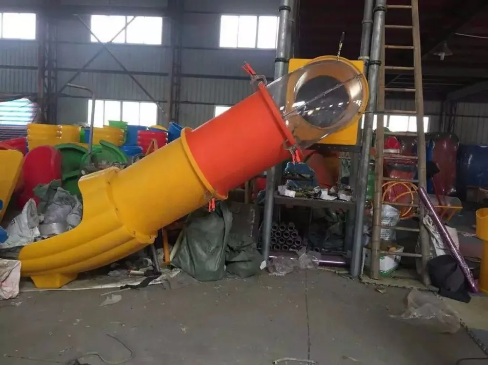 Горка для крытой/наружной игровой площадки замены аксессуаров пластиковая горка