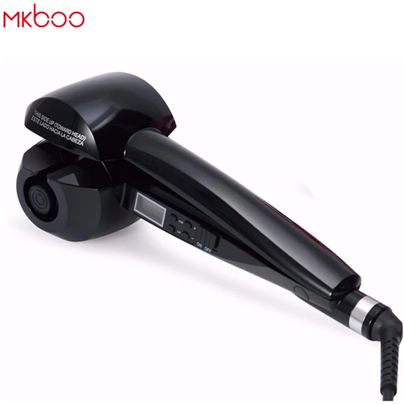 

MKBOO LCD Screen Hair Curler Heating Hair Styling Tools Automatic Curls Curling wand Hair curling iron EU US Plug
