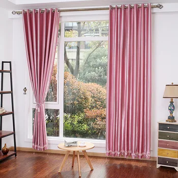 

Curtain Home Textile Home & Garden left and right biparting open curtain French window 200*280cm can customize size solid 2016