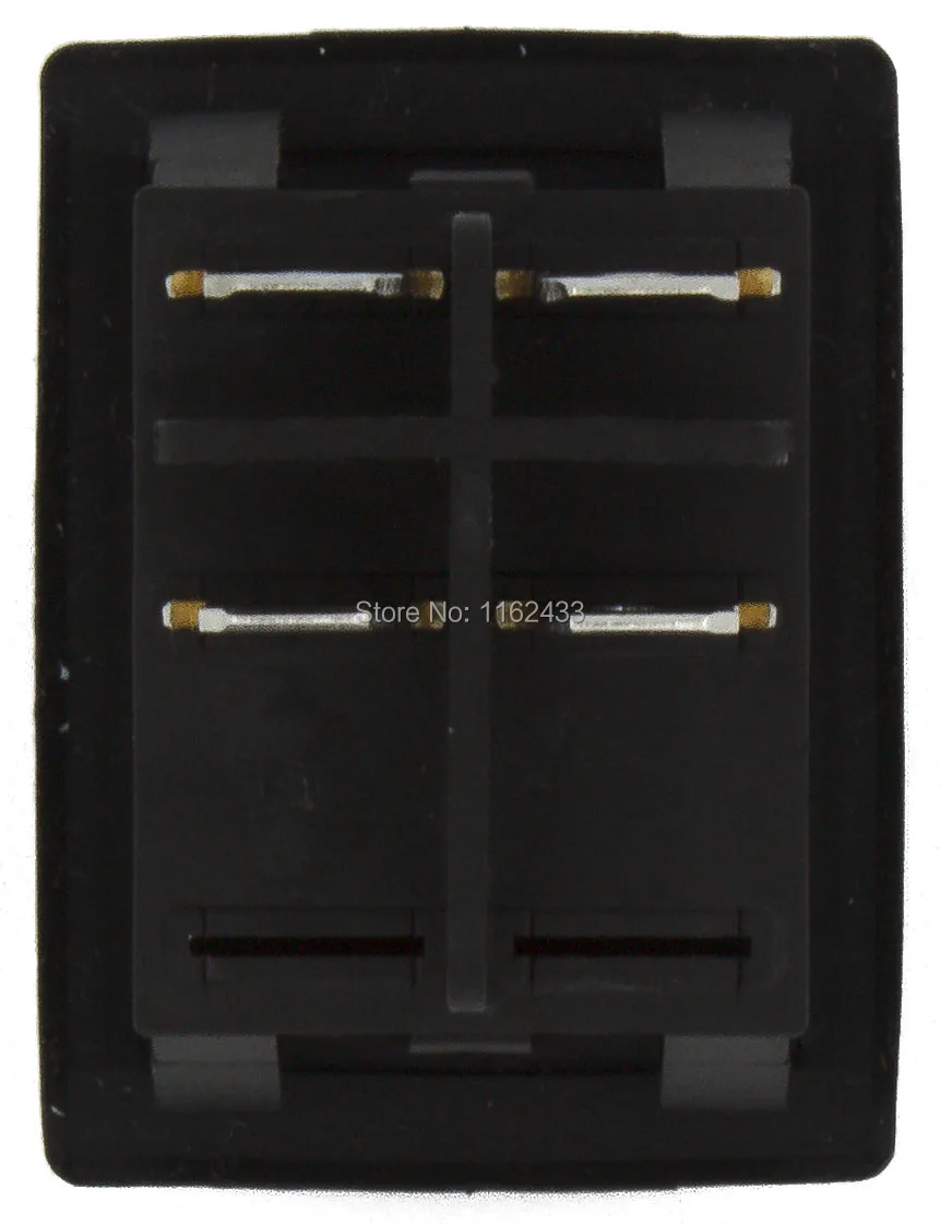 KCD4 2X1NR перфорированный 29x22 мм 4 контактный (ВКЛ) ВЫКЛ сброс нажатием