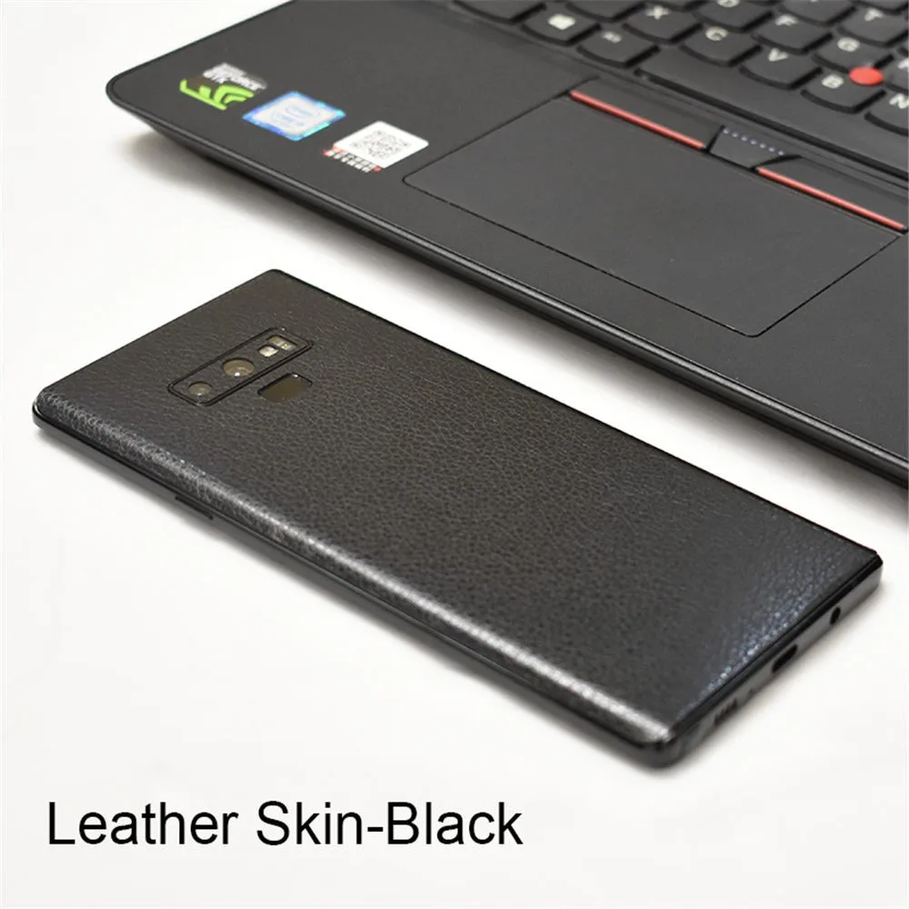 Back Cover Film For Samsung Galaxy Note 9 8 LeatherCarbon FiberWood Skins Protective Sticker For Samsung S9 S8 Plus Note 9 8 (31)